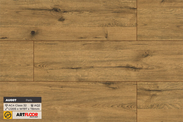 Sàn gỗ Artfloor Urban AU007 Paris - 8mm - AC4 - AQ2
