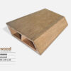 Thanh lam gỗ trang trí WPC Skywood LO9020SB - B.Teak - 20mm